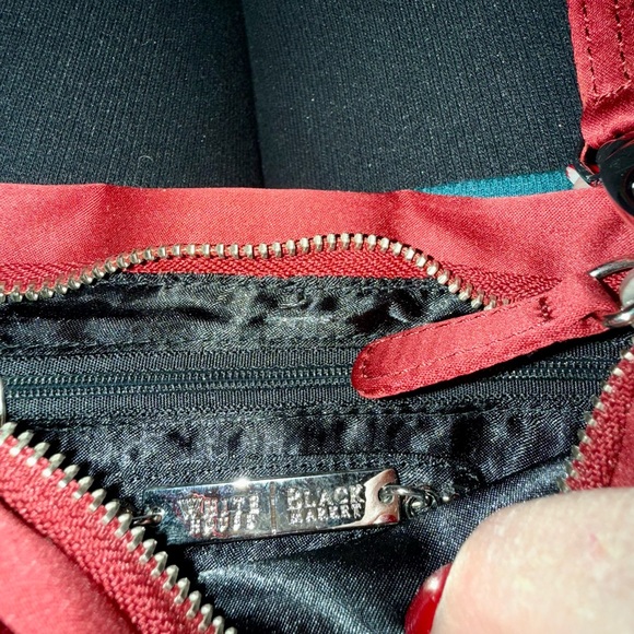 White House Black Market Beautiful Deep Red Evening Purse NOW $29 - Picture 5 of 6